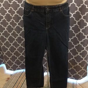 3/$20 JMS Dark Rinse Jeans 22W Short